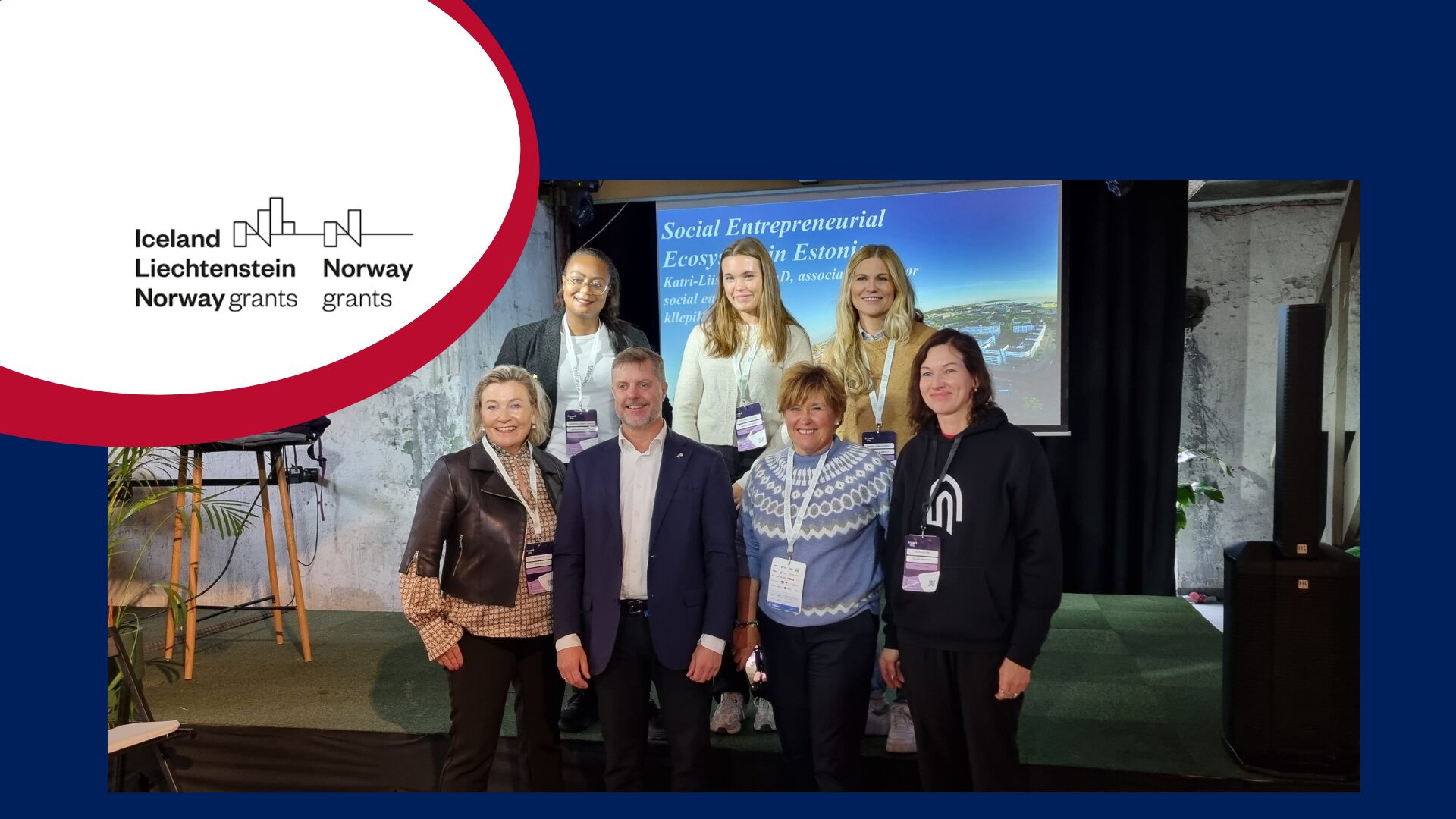 Projekti “One vision: integrating profit and social impact in Estonia and Norway” tegevused said alguse Tallinna visiidiga, kus meeskond kohtus esmakordselt sil